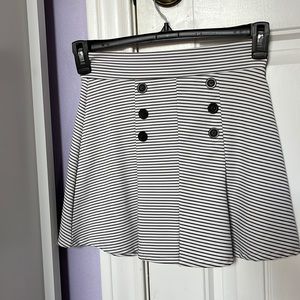 Forever 21 striped mini skirt